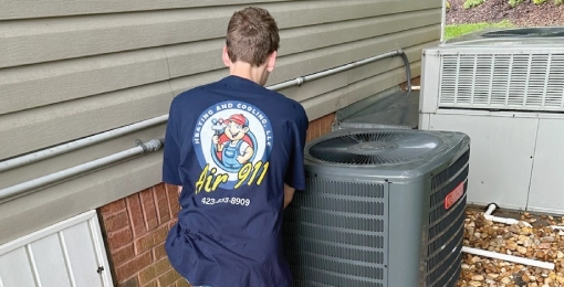 Central air conditioner services in Chattanooga, TN from Air 911 Heating and Cooling